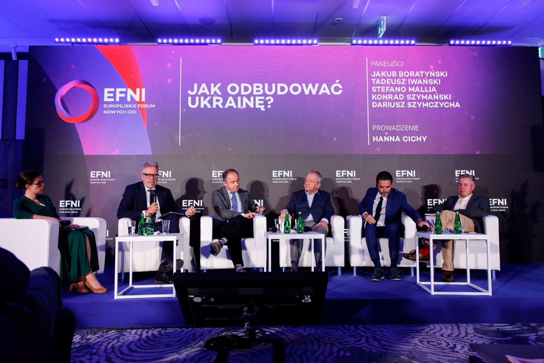 Dyskusja o tym, jak odbudować Ukrainę – panel na EFNI 2023