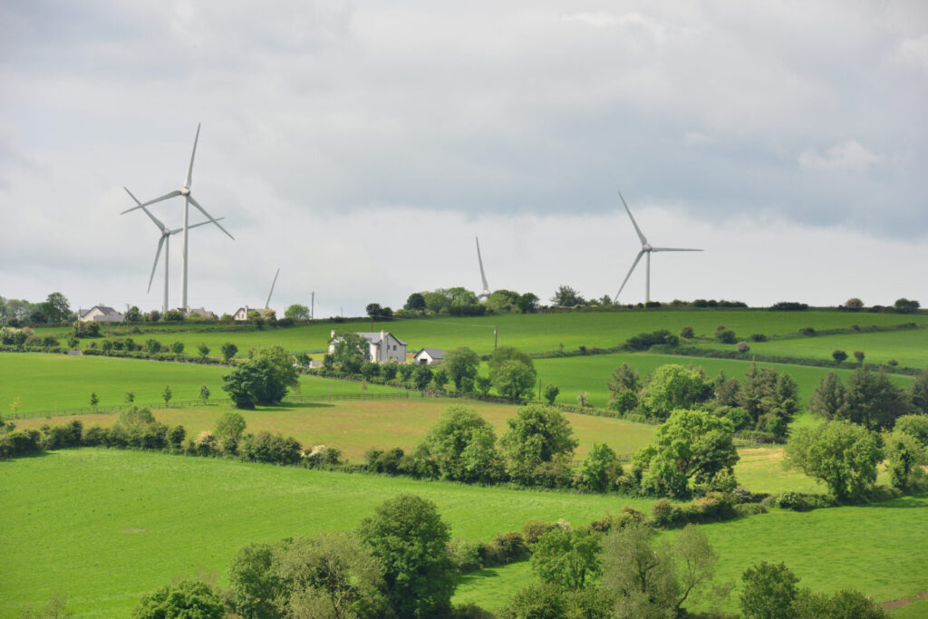 A wind farm in ireland