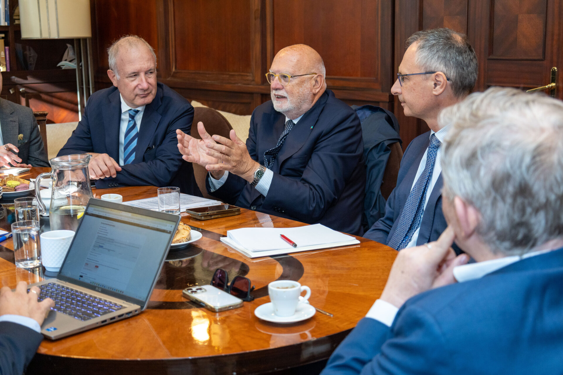 Delegacja Confindustrii z wizytą w Lewiatanie