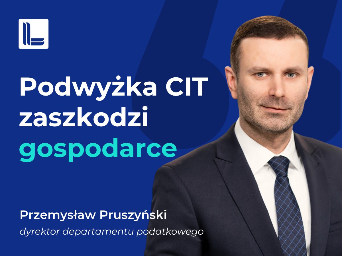 Senat zajmie się zmianami w podatkach. Lewiatan apeluje do senatorów o odrzucenie podwyżki CIT